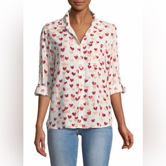 Velvet Heart Tops - Velvet Heart button down blouse